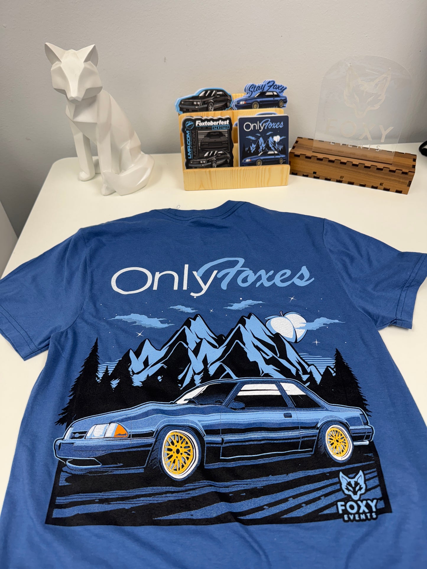 OnlyFoxes Blue Coupe Shirt