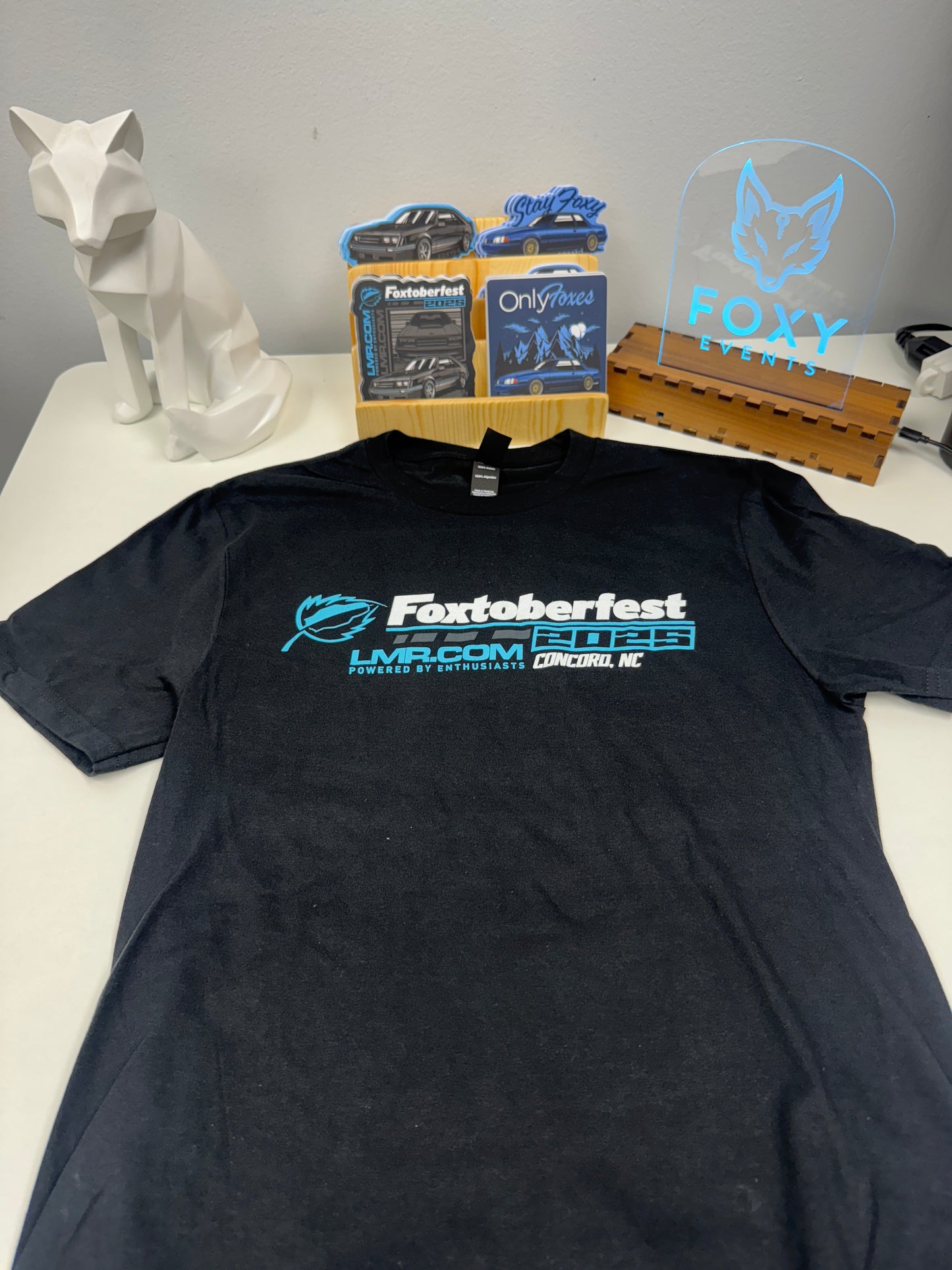 Foxtoberfest 2025 Official Event Shirt - Black