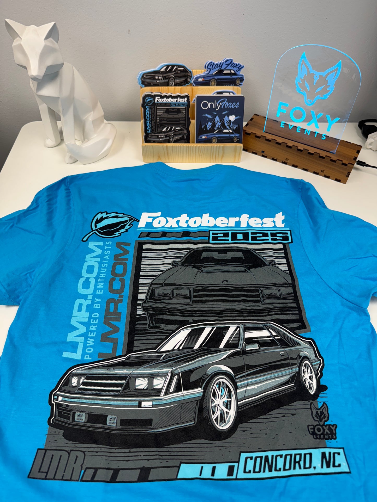 Foxtoberfest 2025 Official Event Shirt - Blue