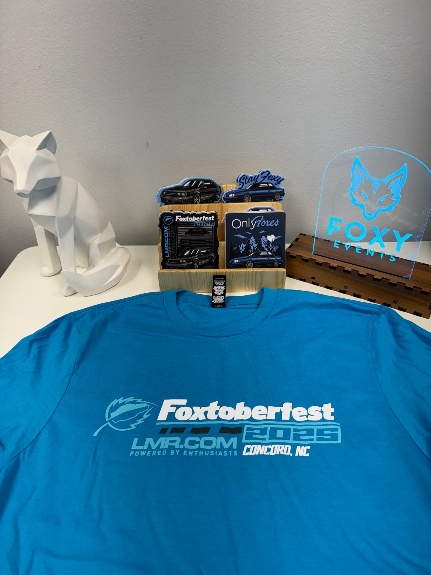 Foxtoberfest 2025 Official Event Shirt - Blue