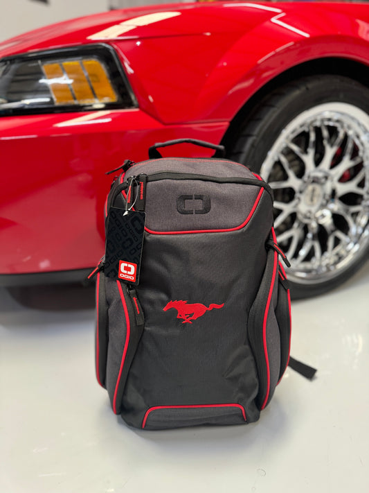 Ford Mustang Laptop Bag Backpack Red/Black Ogio